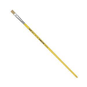 Pincel Chato Cabo Longo Cerda Natural 815-6 Nº6 Fino Tigre