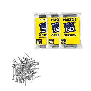 Prego Polido Sem Cabeça 17x21 3mm x 48,3mm 150g Gerdau