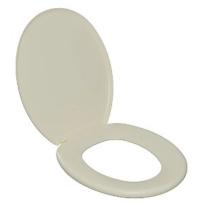 Assento Vaso Sanitário Universal Oval Soft Bege Astra