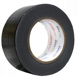 Fita Adesiva Tecido Multiuso Silver Tape 48mmX50m Preta