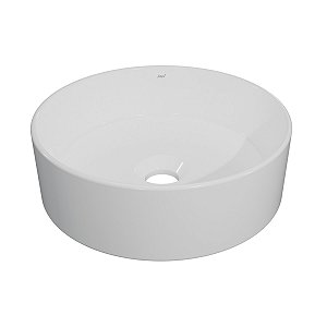 Cuba Pia Apoio Louça Piazza Redonda 34cm Branca Japi