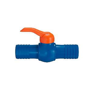 Registro Esfera C/ União Dentada Alavanca 1/2" PVC Estrela