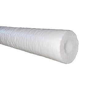 Tubo Esponjoso Blindado 3/8'' 9,52mm Branco 2 Metros Epex