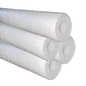 Kit 4 Tubo Esponjoso Blindado 1/2'' 12,7mm Branco 8m Epex