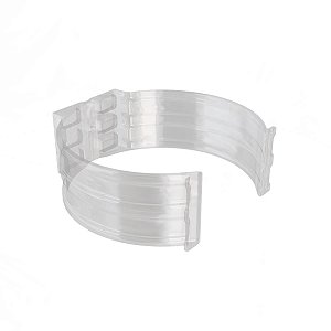 Abraçadeira Impacto P/ Cano Tubo 20mm 1/2'' Incolor Estrela