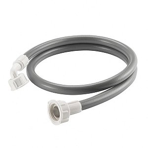 Mangueira Entrada Máquina De Lavar Universal Cinza 1,2m