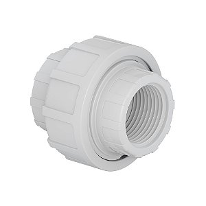 União Roscável C/ Rosca PVC 32mm 1'' Branco Tigre