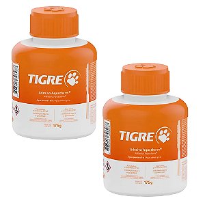Kit 2 Adesivo Plástico Cola Aquatherm CPVC Frasco 175g Tigre