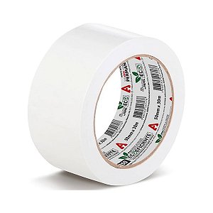 Fita Dupla Face Papel Branca Uso Geral 50mm x 30m Adere