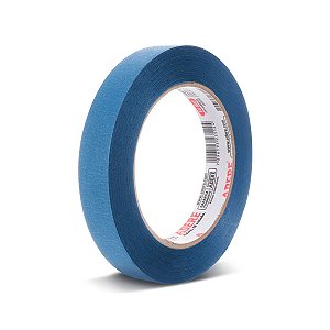 Fita Crepe P/ Pintura Imobiliária Obra Azul 24mm x 50m Adere