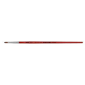 Pincel Redondo Pelo Orelha de Boi Cabo Curto 165 Nº00 Tigre