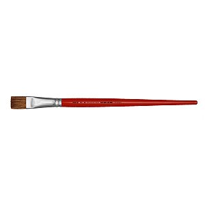 Pincel Chato Reto Pelo Orelha de Boi 181 Nº20 Tigre