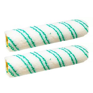 Kit 2 Rolo P/ Pintura Drywall Gesso Acartonado Antigota 23cm