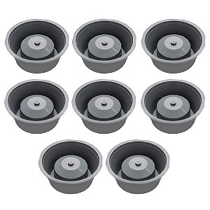 Kit 8 Adaptador P/ Porta Grelhas Evita Mau Cheiro 10cm Astra