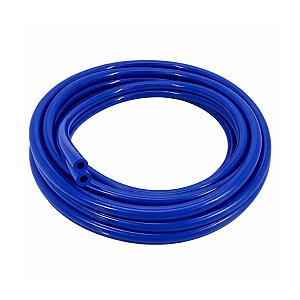Mangueira Dupla Ordenha Vácuo Pulsador 5/16'' 25 Metros Azul