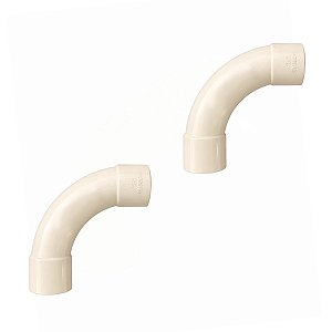 Kit 2 Curva Cotovelo 90º Conexão Aquatherm CPVC 22mm Tigre