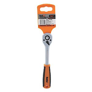 Chave De Catraca Reversível Aço 1/4" 153mm x 13,5mm Bestfer