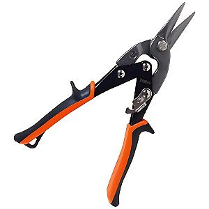 Tesoura De Aviação Corte Reto P/ Chapas Metal 10'' Bestfer