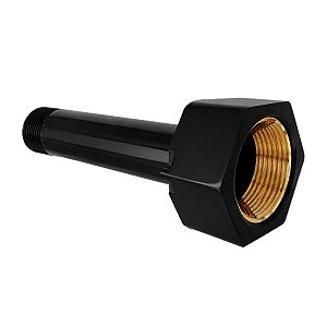 Tubete Longo 3/4'' DN20 Latão Conexão Hidrômetro Estrela