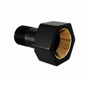 Tubete Curto 3/4'' DN20 Latão Conexão Hidrômetro Estrela