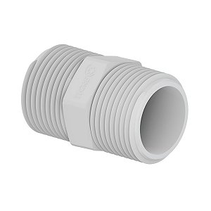 Niple/Nipel PVC Roscável 1.1/4'' Branca (32mm) Tigre