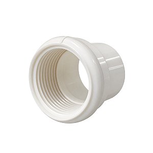 Conexão Luva Redução PVC Roscável 1.1/4'' x 40mm Branca