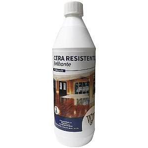 CERA RESISTENTE PISO MADEIRA BRILHANTE 1L W&W
