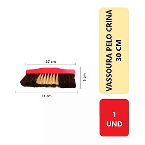 VASSOURA PELO CRINA 30cm