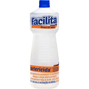 DESINFETANTE HOSPITALAR LIQ. 70° 1L FACILITA