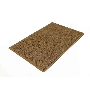 TAPETE VINIL BR 60x40cm SILVER BEGE