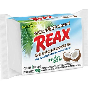 SABÃO BARRA REAX COCO 5x200g
