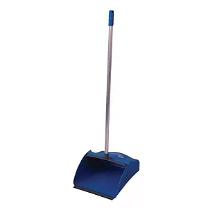 PÁ COLETORA POP AZUL CABO ALUMÍNIO (PP555) BRALIMPIA
