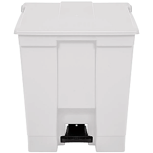 LIXEIRA PEDAL 30L BRANCO