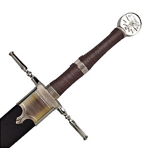 Espada Geralt Rívia - The Witcher Steel Sword Ll Em Aço