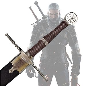 Espada De Aço The Witcher Geralt Rívia Steel Sword Ll