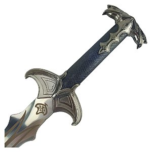 Espada Bard the Bowman Medieval Hobbit Sword Prateada