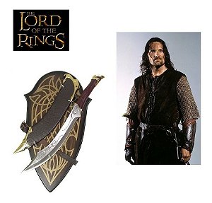 Espada Adaga O Senhor Dos Anéis Dagger Aragorn Com Bainha