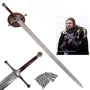Espada Game Of Thrones Eddard Stark Gelo Medieval
