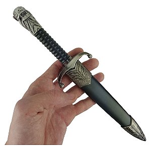 Mini Espada Game Of Thrones Garra Longa Jon Snow Em Aço