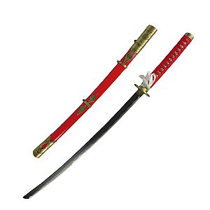Espada Katana Touken Ranbu Taroutachi Vermelha