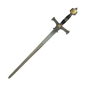 Espada Medieval Rei Davi - Rei Salomão Suporte Parede