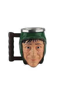 Caneca 3d Chaves Resina Choop Cerveja Inox 2