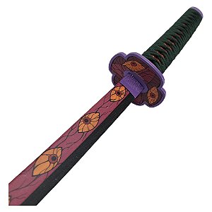 Espada Katana Kokushibo Demon Slayer em Aço