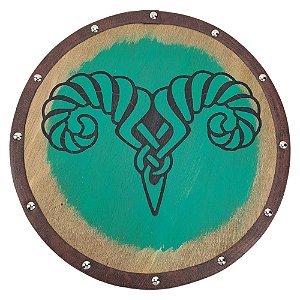Quadro Decorativo Escudo Viking Reach - Markarth Skyrim