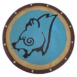 Quadro Decorativo Escudo Viking Eastmarch - Windhelm (Urso) Skyrim