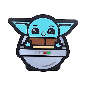 Luminária Star Wars Abajur de Mesa Baby Yoda Grogu