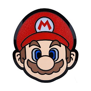 Luminária Geek abajur de Mesa Super Mario