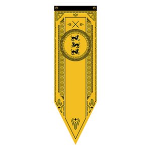 Bandeira Flâmula Casa Clegane Game Of Thrones