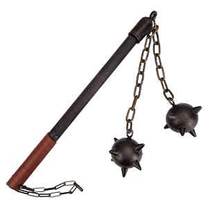 Mangual Medieval Artesanal Bola Espinhal Dupla
