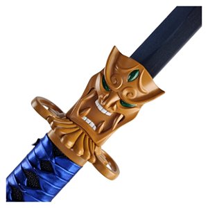Katana Onimaru Kunitsuna Valorant Azul Em Aço